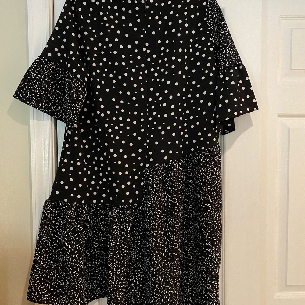 Asymmetrical tunic or dress